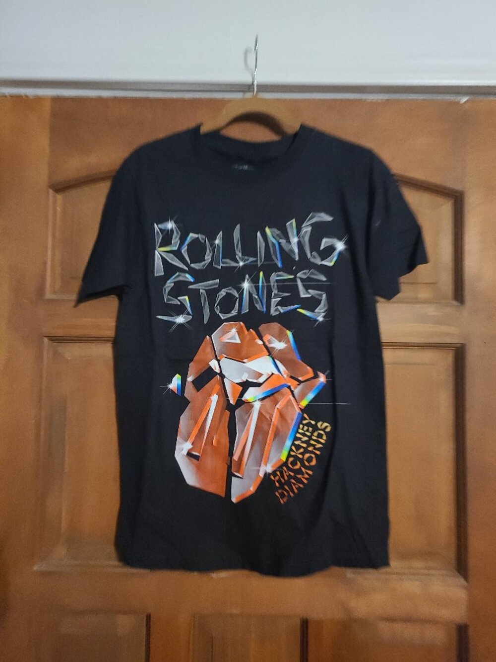 The Rolling Stones Hackney Diamonds T Shirt Size Small Double Sided NWT